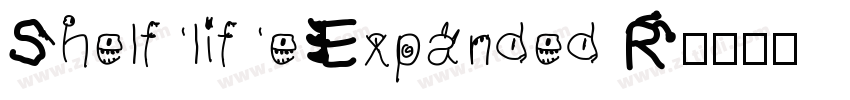 Shelflife Expanded R字体转换